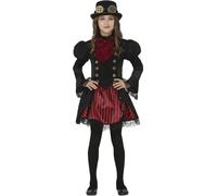 FIESTAS GUIRCA Gothic Halloween Child Fancy Dress Costume Age 5-6 Years