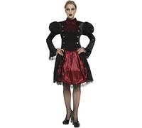 Fiestas Guirca Gothic Halloween Fancy Dress Costume Lady Size 14 - 16