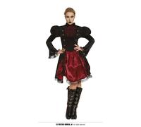 Fiestas Guirca Gothic Lady Steampunk Lady Halloween Costume L 42-44 Size 14-16