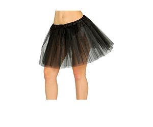 FIESTAS GUIRCA GUI18486 - Black Short Tutu Women's Skirt