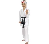 FIESTAS GUIRCA Kids White Karateca Costume
