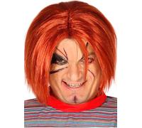 FIESTAS GUIRCA | Killer Doll Wig (One Size) - Fancy Dress Accessory for Hallowe