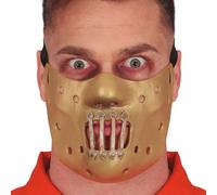 Fiestas Guirca Killer Latex 1/2 Mask Gold (One Size)