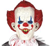 Fiestas Guirca Latex Sinister Clown Mask Killer Clown Mask Halloween Mask