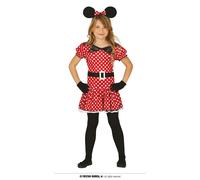 Fiestas Guirca Little Mouse Minnie Mouse Style Girls Costume Age 10-12 Years