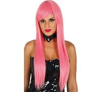 FIESTAS GUIRCA Long Hair Pink Wig