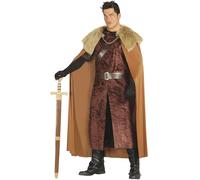 FIESTAS GUIRCA Lord of the Highlands Costume Man - Medieval Warrior Costume Man Size M