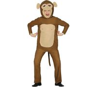 FIESTAS GUIRCA Macaque Monkey Costume for adults
