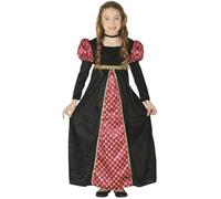 FIESTAS GUIRCA Medieval Lady Fancy Dress Costume Girl Age 7-9 Years