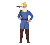 Fiestas Guirca Mens Dwarf Costume SetL Blue FG928