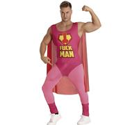 Fiestas Guirca Mens Fuckman Hero Costume Set / N/A N/A FG572