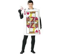 Fiestas Guirca Mens King Of Hearts Costume SuitL Multicoloured FG1454