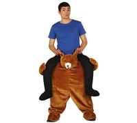 Fiestas Guirca Mens Let Me Go Bear CostumeL Blue/Brown FG846