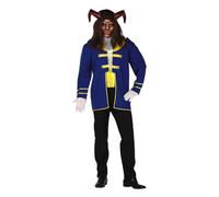 Fiestas Guirca Mens Monstrous Enchanted Prince Costume SetXL Blue/Yellow FG657