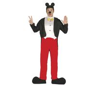 Fiestas Guirca Mens Mouse Costume SetM Black/Red FG167