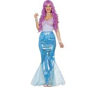 FIESTAS GUIRCA Mermaid Fancy Dress Costume Adult Women Size 14-16