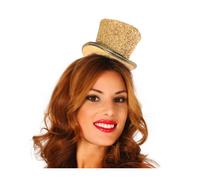 Fiestas Guirca - Mini Top Hat (Gold) - Women