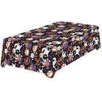 FIESTAS GUIRCA | Multicolor Monsters Tablecloth (54x108) - Table Decoration for Scary Halloween Parties - Great for Monster Celebrations - Multicolor