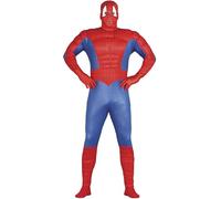 FIESTAS GUIRCA Muscle Spider Boy costume for adults