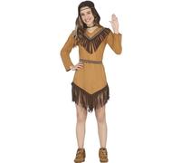 FIESTAS GUIRCA Native American Fancy Dress Costume Girl Age 10-12 Years
