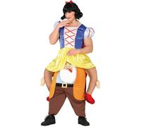 Fiestas Guirca - Naughty Snow Princess & Dwarf Costume - Men
