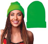 FIESTAS GUIRCA | Neon Green Hat - Fancy Dress Accessory for Costume Parties, Carnival and Halloween - Ideal for All Users - Green