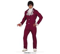 Fiestas Guirca Nerd Man Spy Man Austin Gents Fancy Dress Costume Size Medium