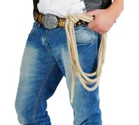 FIESTAS GUIRCA | Old West Cowboy Rope (72.8 in) - Accessory for Wild West Cowbo