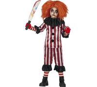 FIESTAS GUIRCA PAYASITO Children's Halloween Costume Age 10-12 Years