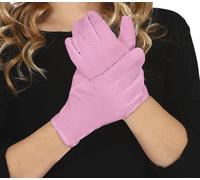 FIESTAS GUIRCA | Pink Gloves for Children (6.7 in) - Costume Accessory for Devils and Demons - Ideal for Halloween, Carnival and Fancy Dress Parties - Unisex for Kids - Pink