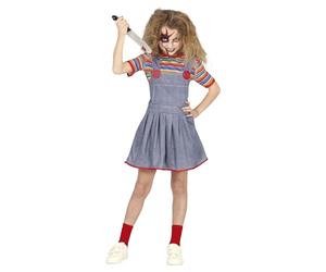 FIESTAS GUIRCA Possessed Doll Costume for Girls