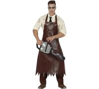 FIESTAS GUIRCA Psycho Killer Men Fancy Dress Costume - Assassin Costume including Apron, Shirt, Tie- Mens Halloween Costumes Adult Size L