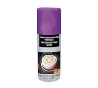 FIESTAS GUIRCA | Purple Cake Decorating Spray (100ml) - Kitchen Utensil for Decorating Cakes and Desserts - Ideal for Halloween and Theme Parties - Pastry Accessory - Purple