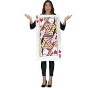 Fiestas Guirca Queen of Cards Fancy Dress Costume Women Size 14-16