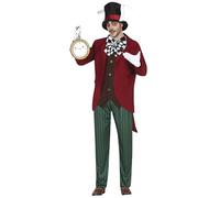 FIESTAS GUIRCA Rabbit Hatter Fancy Dress Bunny Costume for Men Size L