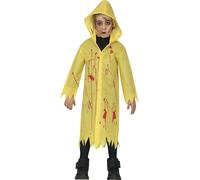 Fiestas Guirca Halloween Bloody Raincoat Child Fancy Dress Costume Age 5-6 Years