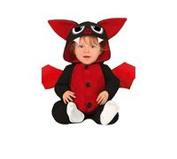 FIESTAS GUIRCA Red Bat costume for babies