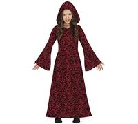 FIESTAS GUIRCA Red Hooded Witch Fancy Dress for Girls - Sorceress Kids Costume - Halloween Girls Costumes 10-12 years