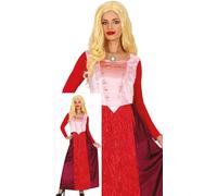 FIESTAS GUIRCA Red Sister Witch Women Fancy Dress Costume - Red Witch Dress - Halloween Costumes for Women Size S