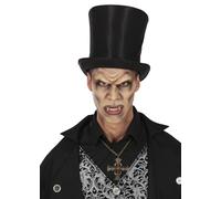 FIESTAS GUIRCA | Retractable Vampire Fangs (One Size) - Makeup Accessory for Vampire Fancy Dress at Halloween and Horror Parties - Fake Fangs - Unisex Adult