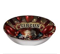 FIESTAS GUIRCA | Reusable Clown Bowl (10.6 in) - Table Decoration for Spooky Halloween Parties - Ideal for Clown Celebrations - Multicoloured