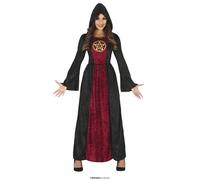 Fiestas Guirca Ritual Lady Satanic Medieval Hooded Dress Ladies M Size 10-12