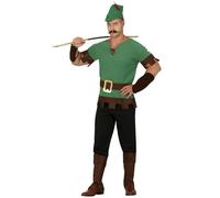 FIESTAS GUIRCA Robin Hood archer costume prince of adult thieves
