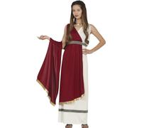 FIESTAS GUIRCA Roman Costume Set for Women and Girls - Tunic with Belt