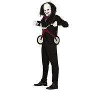 FIESTAS GUIRCA, S.L. Billy Saw with Tricycle costume for men