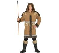 FIESTAS GUIRCA, S.L. Men's Hair Eskimo Costume