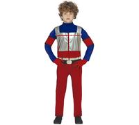 FIESTAS GUIRCA, S.L. Red and Blue Super Heore Costume - Kids