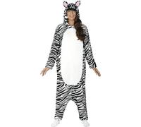 FIESTAS GUIRCA, S.L. Striped Zebra Costume for adults