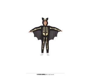 Fiestas Guirca Skeleton Bat Halloween Boys Fancy Dress Costume Age 7-9 Years
