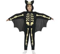 Fiestas Guirca Skeleton Bat Halloween Child Fancy Dress Costume Age 5-6 Years